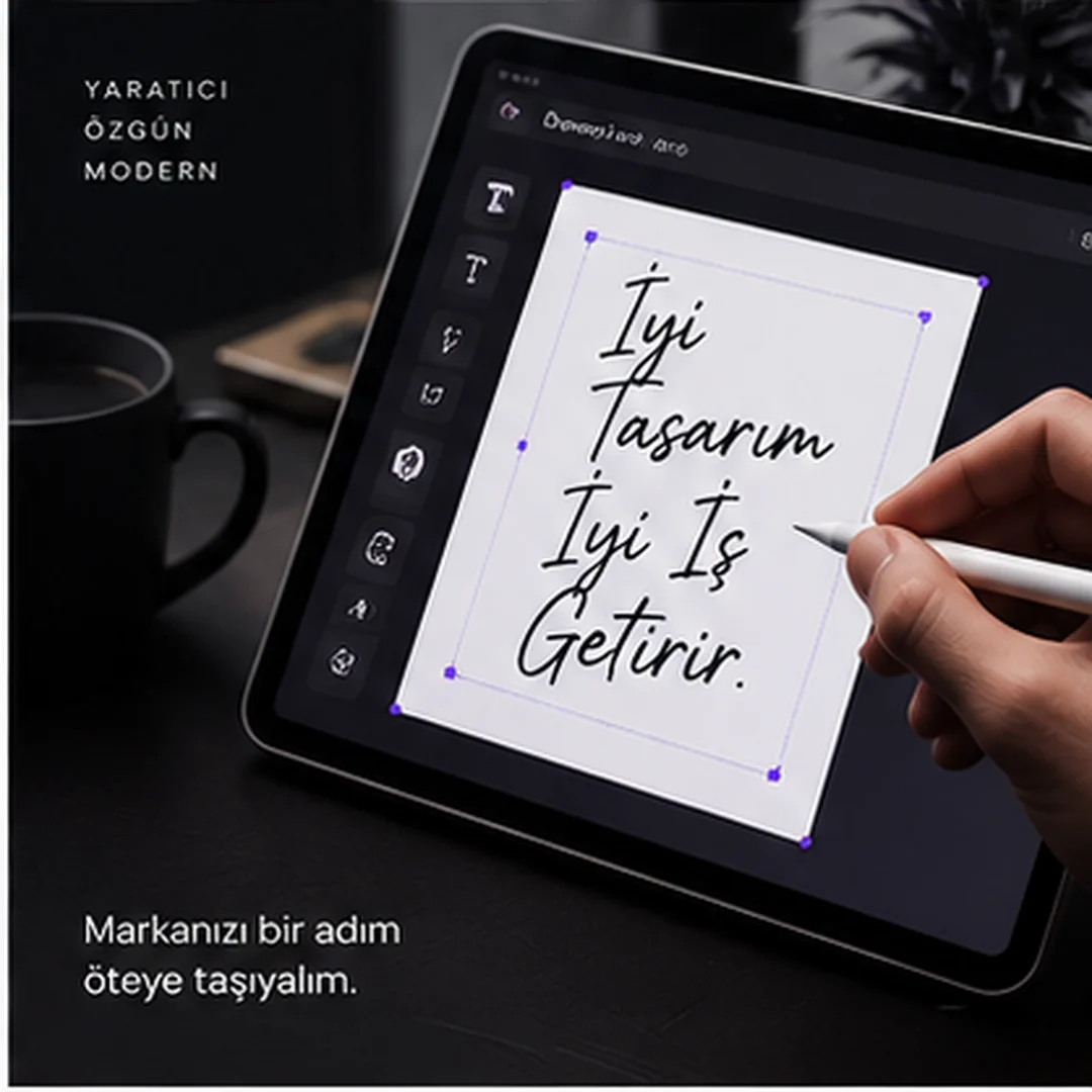 PurPixel Instagram paylaşımı — “İyi tasarım iyi iş getirir.”