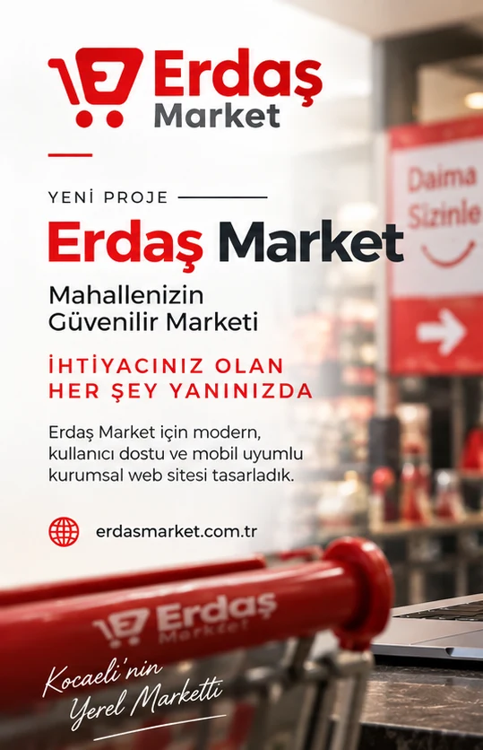 Erdaş Market proje tanıtımı