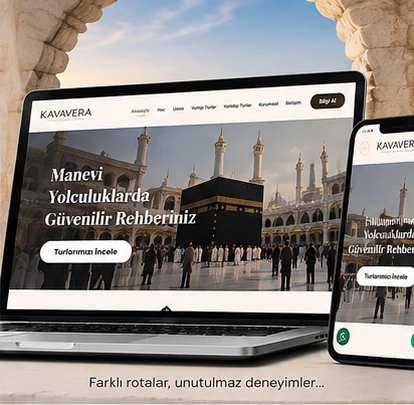 Kavavera Turizm — Web Tasarım / Geliştirme