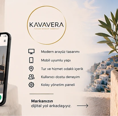 Kavavera Turizm logo ve özellikler