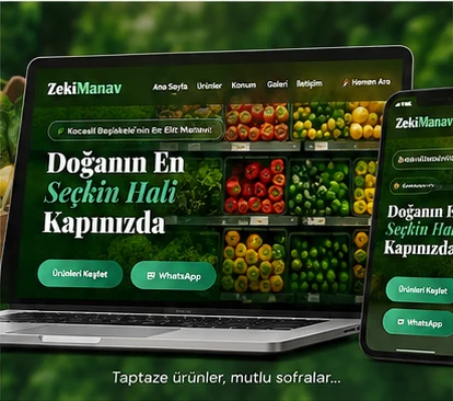 ZekiManav — Web Tasarım / Geliştirme