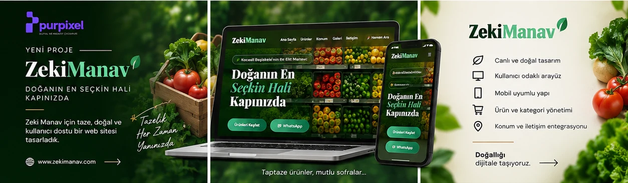 ZekiManav — Web Tasarım / Geliştirme